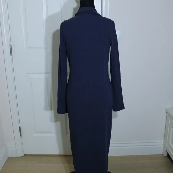 NWT Madewell Dark Navy sweater dress - Picture 2 of 3